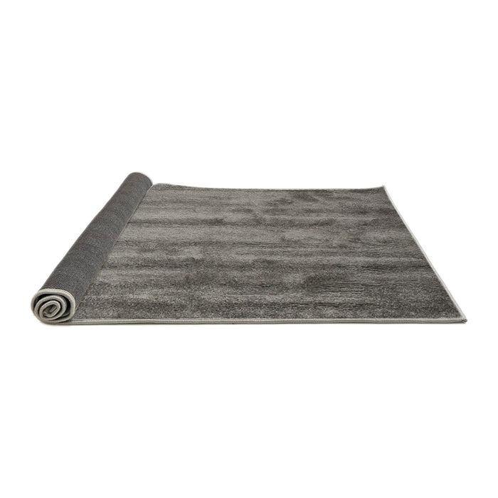 Thickness of Contemporary Carbon Gray Modern Rug, con1010