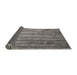 Thickness of Contemporary Carbon Gray Modern Rug, con1010