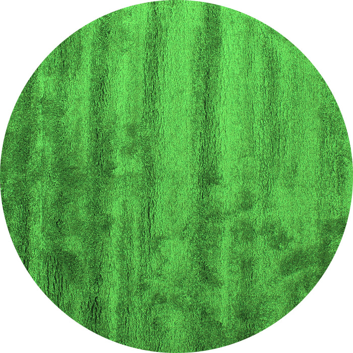 Machine Washable Abstract Green Contemporary Area Rugs, wshcon1010grn