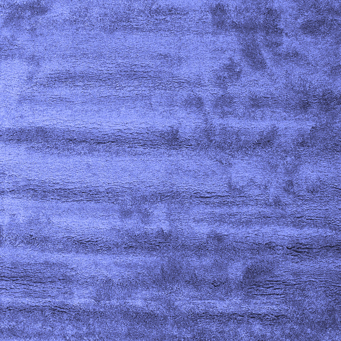 Square Abstract Blue Contemporary Rug, con1010blu