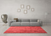 Contemporary Red Washable Rugs