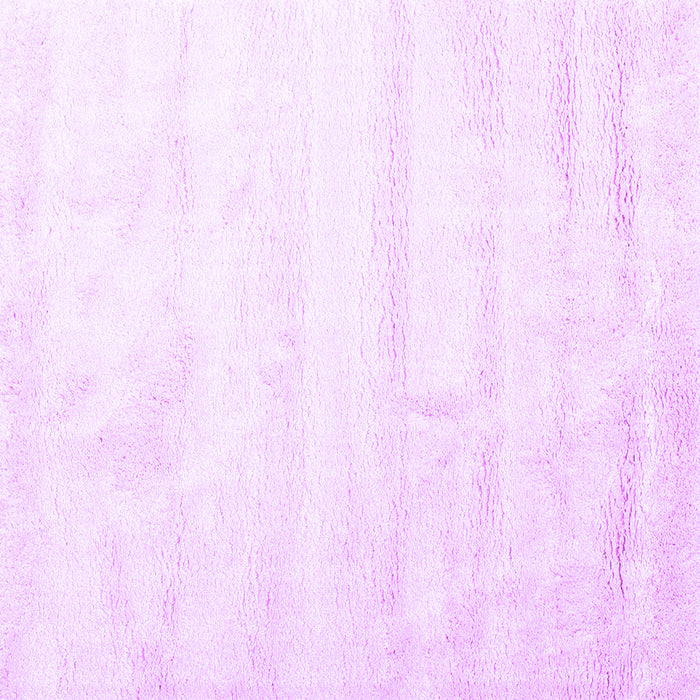 Square Machine Washable Solid Purple Modern Area Rugs, wshcon1011pur