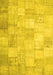 Patchwork Yellow Transitional Rug, con1012yw