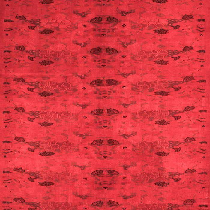 Abstract Red Contemporary Area Rugs