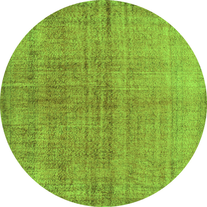 Machine Washable Abstract Green Contemporary Area Rugs, wshcon1014grn