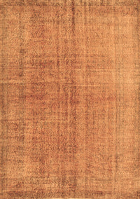 Abstract Brown Contemporary Rug, con1014brn