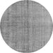 Square Abstract Gray Contemporary Rug, con1014gry