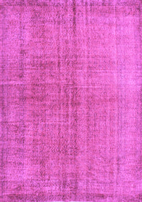 Abstract Purple Contemporary Rug, con1014pur