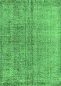 Abstract Emerald Green Contemporary Rug, con1014emgrn