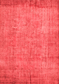 Abstract Red Contemporary Rug, con1015red