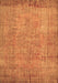 Abstract Brown Contemporary Rug, con1015brn