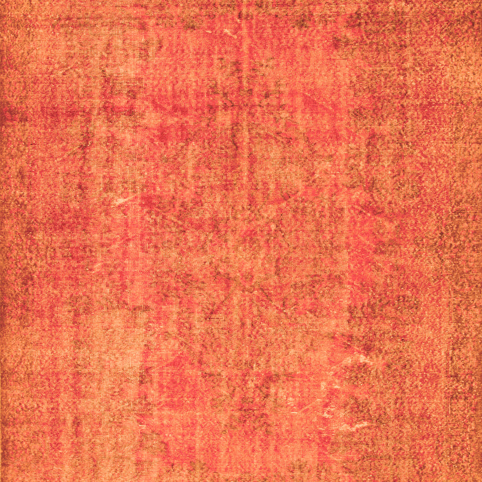 Abstract Orange Contemporary Rug, con1015org