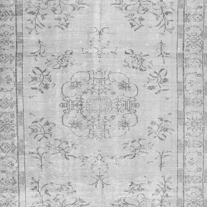 Serging Thickness of Machine Washable Abstract Gray Contemporary Rug, wshcon1016gry