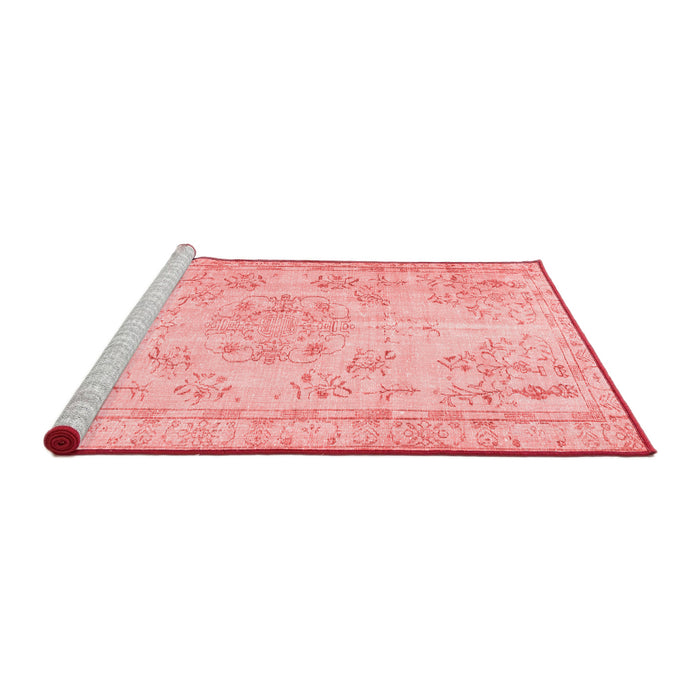 Contemporary Red Washable Rugs