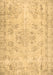 Machine Washable Abstract Brown Contemporary Rug, wshcon1016brn