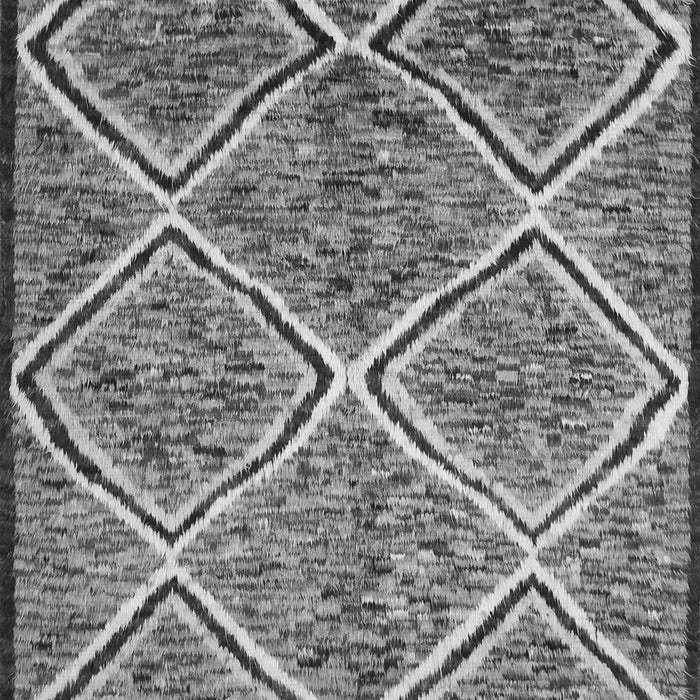 Abstract Gray Contemporary Rug, con1017gry