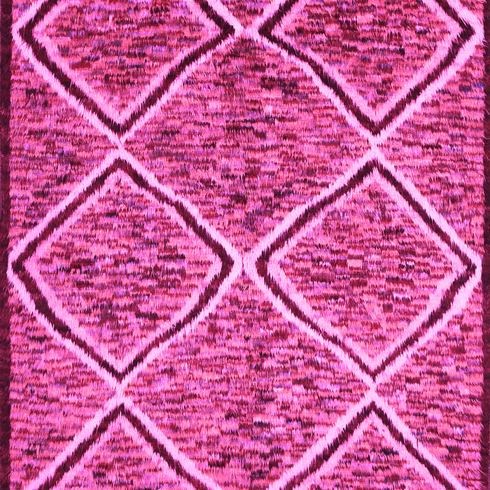 Abstract Pink Contemporary Rug, con1017pnk