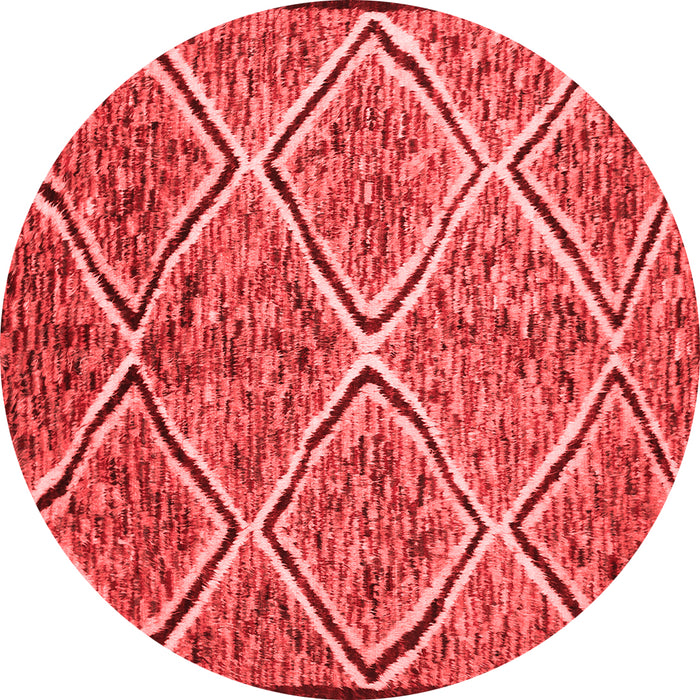 Abstract Red Contemporary Rug, con1017red