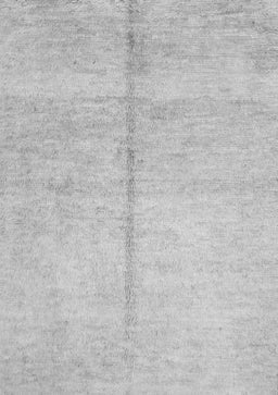 Abstract Gray Contemporary Rug, con1018gry