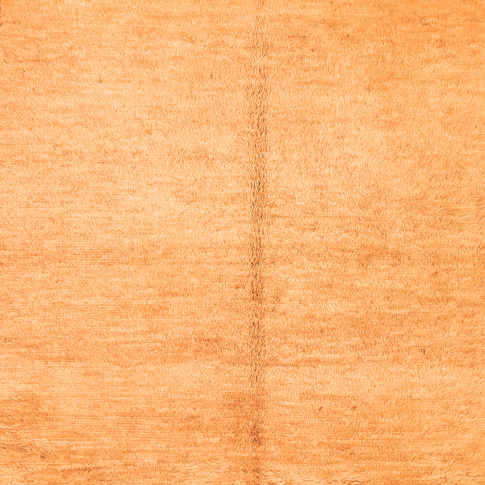 Serging Thickness of Abstract Orange Contemporary Rug, con1018org