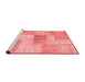 Transitional Red Washable Rugs