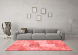 Transitional Red Washable Rugs