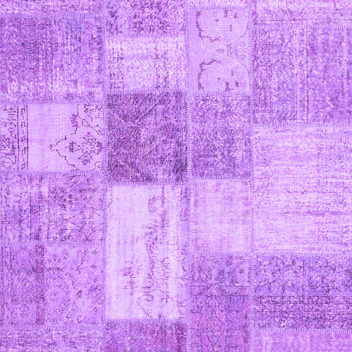 Patchwork Purple Transitional Rug, con1019pur