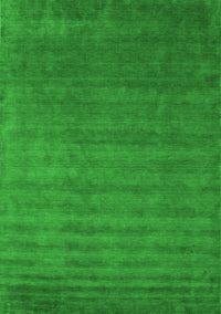 Abstract Green Contemporary Rug, con101grn