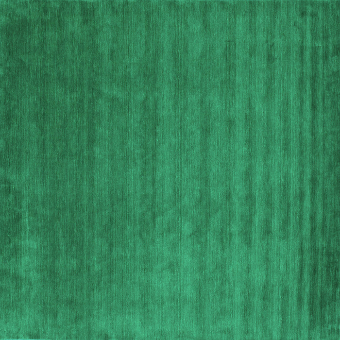 Square Abstract Turquoise Contemporary Rug, con101turq