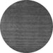 Machine Washable Abstract Gray Contemporary Rug, wshcon101gry