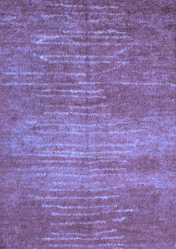 Abstract Blue Contemporary Rug, con1020blu