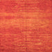 Serging Thickness of Abstract Orange Contemporary Rug, con1020org