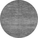 Machine Washable Abstract Gray Contemporary Rug, wshcon1020gry