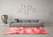 Contemporary Red Washable Rugs