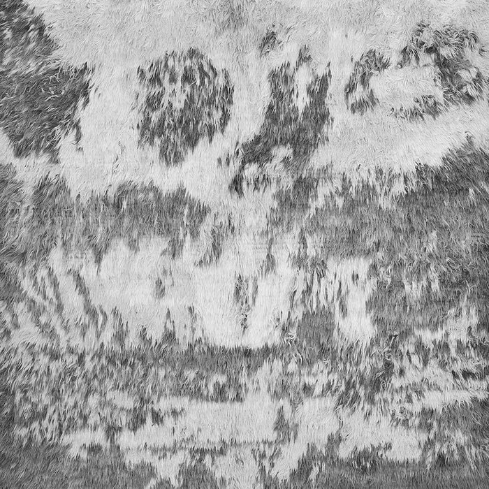 Abstract Gray Contemporary Rug, con1021gry