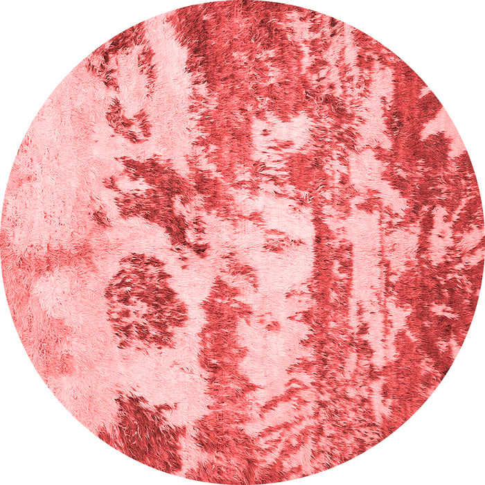 Machine Washable Abstract Red Contemporary Rug, wshcon1021red