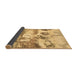 Sideview of Abstract Brown Contemporary Rug, con1021brn