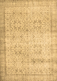 Abstract Brown Contemporary Rug, con1023brn