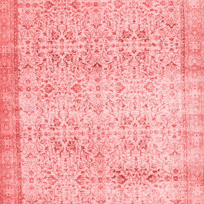 Abstract Red Contemporary Area Rugs