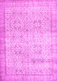 Abstract Pink Contemporary Rug, con1023pnk