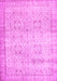 Abstract Pink Contemporary Rug, con1023pnk