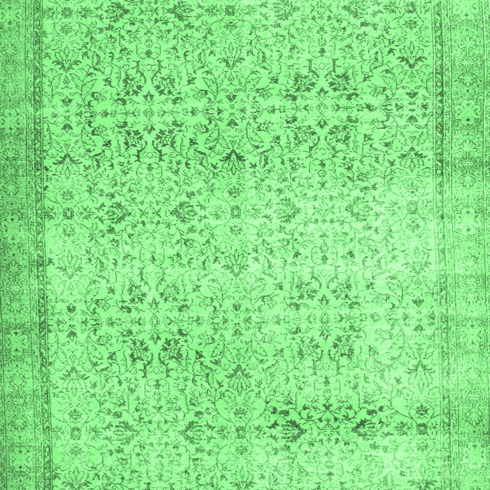 Abstract Emerald Green Contemporary Rug, con1023emgrn