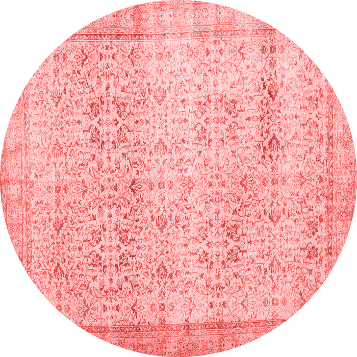 Abstract Red Contemporary Rug, con1023red