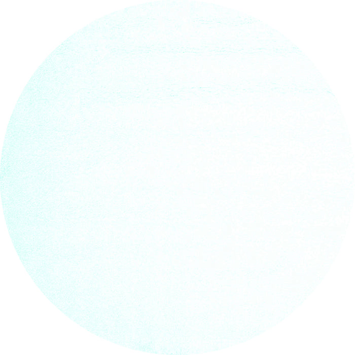 Round Solid Turquoise Modern Rug, con1024turq