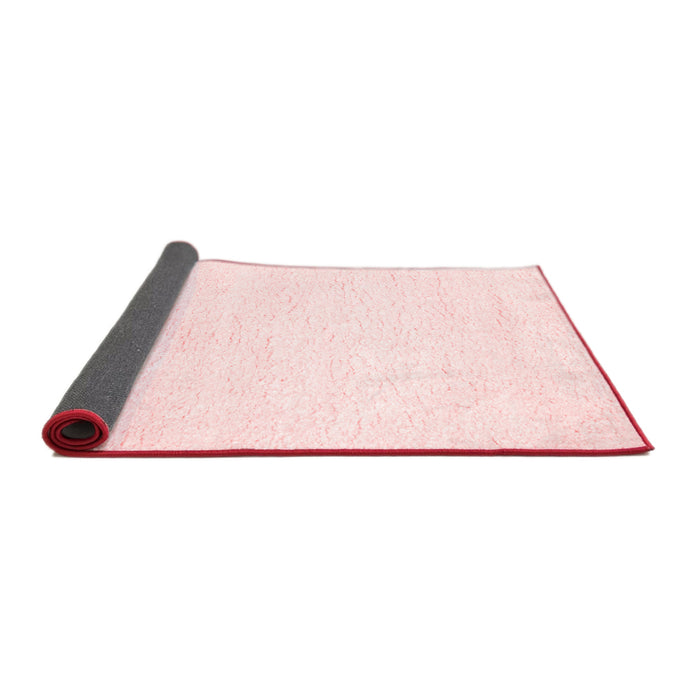 Solid Red Modern Area Rugs