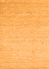 Solid Orange Modern Rug, con1026org