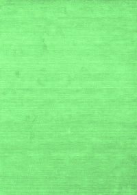 Solid Emerald Green Modern Rug, con1026emgrn