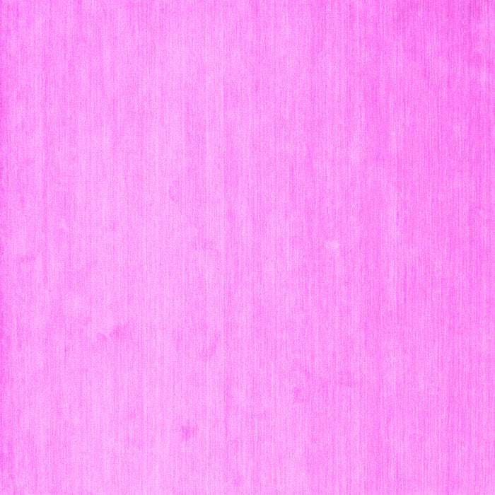 Square Solid Pink Modern Rug, con1026pnk