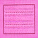 Square Abstract Pink Contemporary Rug, con1027pnk