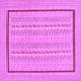 Square Machine Washable Abstract Purple Contemporary Area Rugs, wshcon1027pur